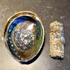 Abalone Shell & Sage Stick